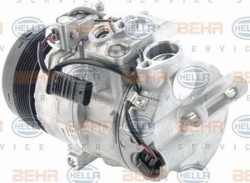 HELLA 8FK 351 006-351 - Compressore, Climatizzatore autozon.pro