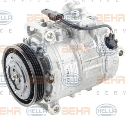 HELLA 8FK 351 006-361 - Compressore, Climatizzatore autozon.pro