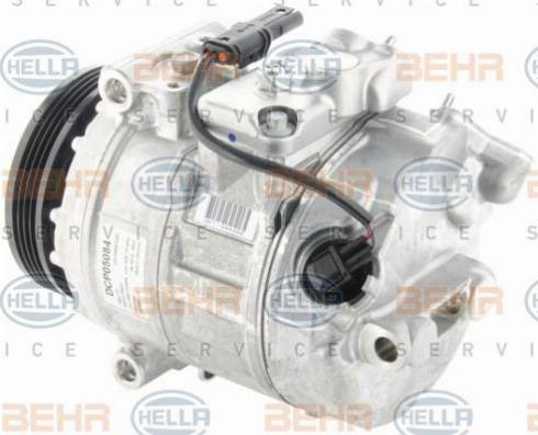 HELLA 8FK 351 006-361 - Compressore, Climatizzatore autozon.pro