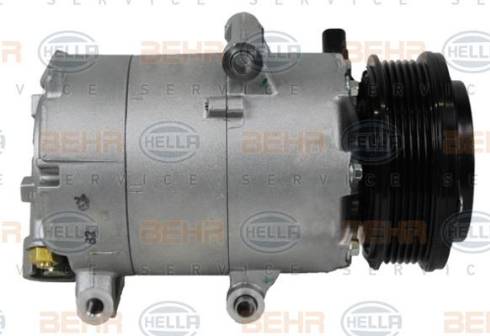 HELLA 8FK 351 006-301 - Compressore, Climatizzatore autozon.pro