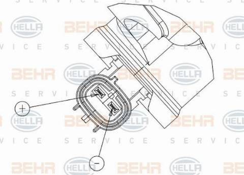 HELLA 8FK 351 006-311 - Compressore, Climatizzatore autozon.pro