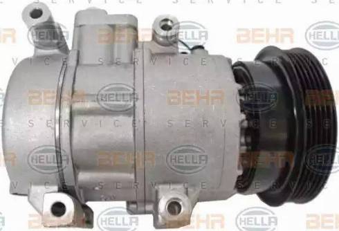 HELLA 8FK 351 001-341 - Compressore, Climatizzatore autozon.pro