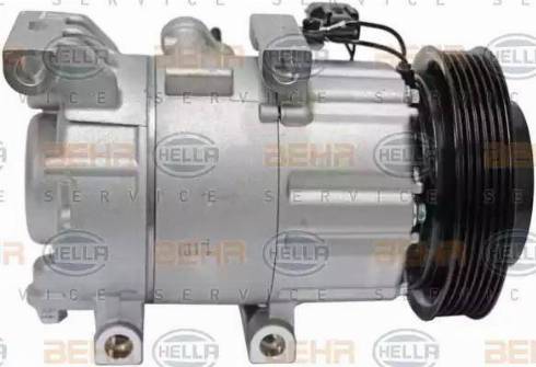 HELLA 8FK 351 001-311 - Compressore, Climatizzatore autozon.pro