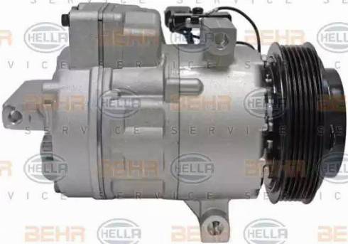 HELLA 8FK 351 001-291 - Compressore, Climatizzatore autozon.pro