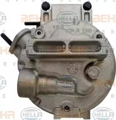 HELLA 8FK 351 001-281 - Compressore, Climatizzatore autozon.pro