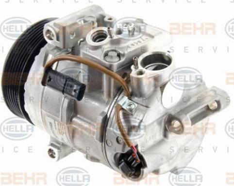 HELLA 8FK 351 008-271 - Compressore, Climatizzatore autozon.pro