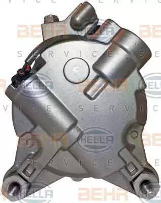 HELLA 8FK 351 003-931 - Compressore, Climatizzatore autozon.pro