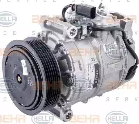 HELLA 8FK 351 003-401 - Compressore, Climatizzatore autozon.pro