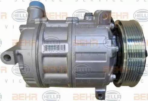 HELLA 8FK 351 003-331 - Compressore, Climatizzatore autozon.pro