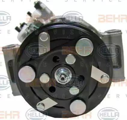 HELLA 8FK 351 003-261 - Compressore, Climatizzatore autozon.pro