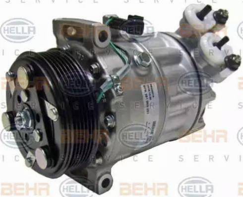 HELLA 8FK 351 003-261 - Compressore, Climatizzatore autozon.pro