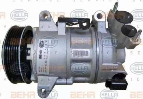 HELLA 8FK 351 003-281 - Compressore, Climatizzatore autozon.pro