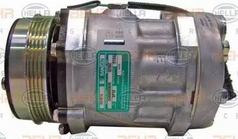 HELLA 8FK 351 002-491 - Compressore, Climatizzatore autozon.pro