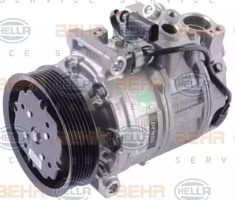 HELLA 8FK 351 002-451 - Compressore, Climatizzatore autozon.pro