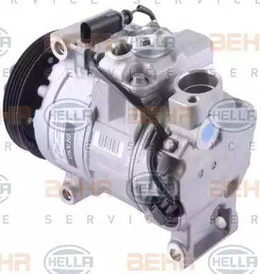 HELLA 8FK 351 002-431 - Compressore, Climatizzatore autozon.pro