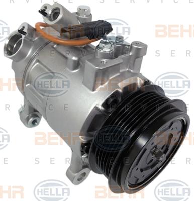 HELLA 8FK 351 002-861 - Compressore, Climatizzatore autozon.pro