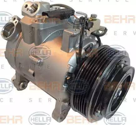 HELLA 8FK 351 002-831 - Compressore, Climatizzatore autozon.pro