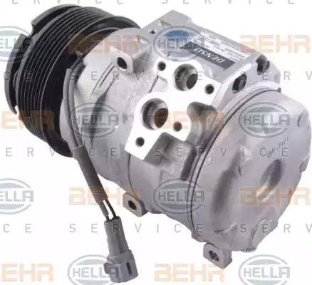 HELLA 8FK 351 002-391 - Compressore, Climatizzatore autozon.pro