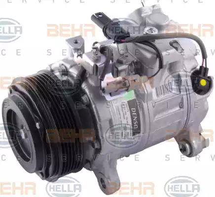 HELLA 8FK 351 002-331 - Compressore, Climatizzatore autozon.pro