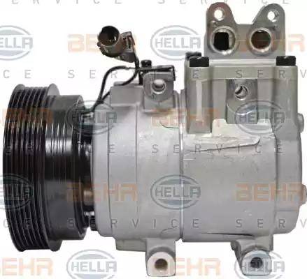 HELLA 8FK 351 002-221 - Compressore, Climatizzatore autozon.pro