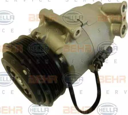 HELLA 8FK 351 002-751 - Compressore, Climatizzatore autozon.pro