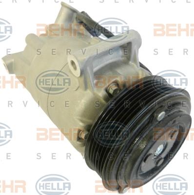 HELLA 8FK 351 002-781 - Compressore, Climatizzatore autozon.pro