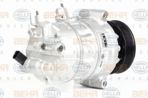 HELLA 8FK 351 007-051 - Compressore, Climatizzatore autozon.pro