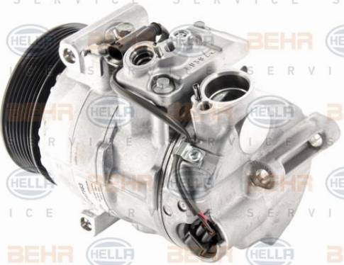 HELLA 8FK 351 007-151 - Compressore, Climatizzatore autozon.pro