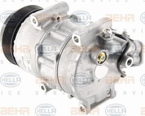 HELLA 8FK 351 007-101 - Compressore, Climatizzatore autozon.pro