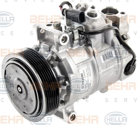 HELLA 8FK 351 007-111 - Compressore, Climatizzatore autozon.pro