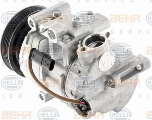 HELLA 8FK 351 007-171 - Compressore, Climatizzatore autozon.pro