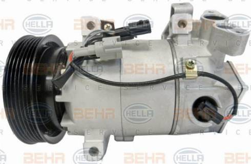 HELLA 8FK 351 007-801 - Compressore, Climatizzatore autozon.pro