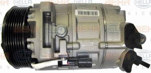 HELLA 8FK 351 007-331 - Compressore, Climatizzatore autozon.pro