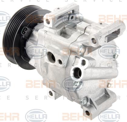 HELLA 8FK 351 007-261 - Compressore, Climatizzatore autozon.pro