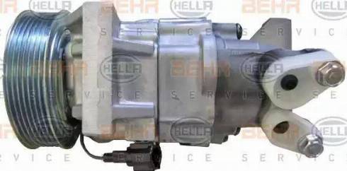 HELLA 8FK 351 109-411 - Compressore, Climatizzatore autozon.pro