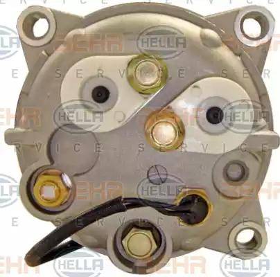 HELLA 8FK 351 109-561 - Compressore, Climatizzatore autozon.pro