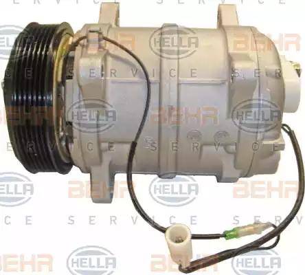 HELLA 8FK 351 109-561 - Compressore, Climatizzatore autozon.pro