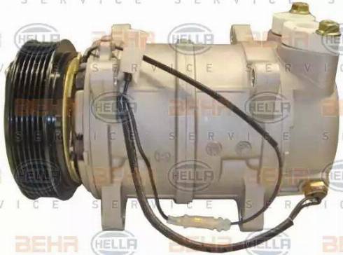 HELLA 8FK 351 109-581 - Compressore, Climatizzatore autozon.pro