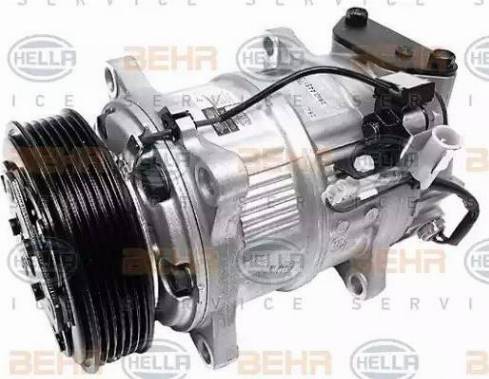 HELLA 8FK 351 109-081 - Compressore, Climatizzatore autozon.pro