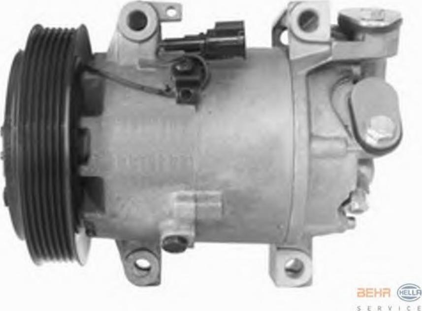 HELLA 8FK 351 109-771 - Compressore, Climatizzatore autozon.pro