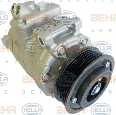 HELLA 8FK 351 105-941 - Compressore, Climatizzatore autozon.pro