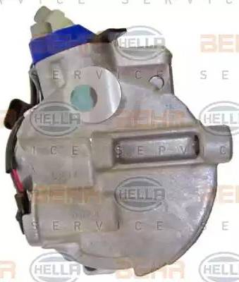 HELLA 8FK 351 105-401 - Compressore, Climatizzatore autozon.pro