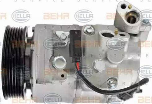 HELLA 8FK 351 105-531 - Compressore, Climatizzatore autozon.pro