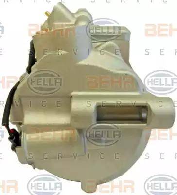 HELLA 8FK 351 105-651 - Compressore, Climatizzatore autozon.pro