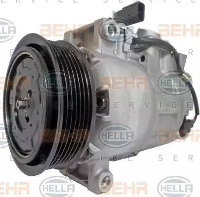 HELLA 8FK 351 105-661 - Compressore, Climatizzatore autozon.pro