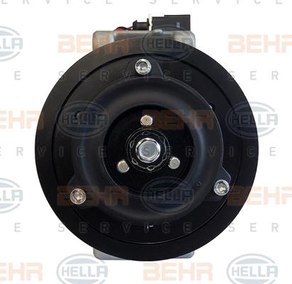 HELLA 8FK 351 105-611 - Compressore, Climatizzatore autozon.pro