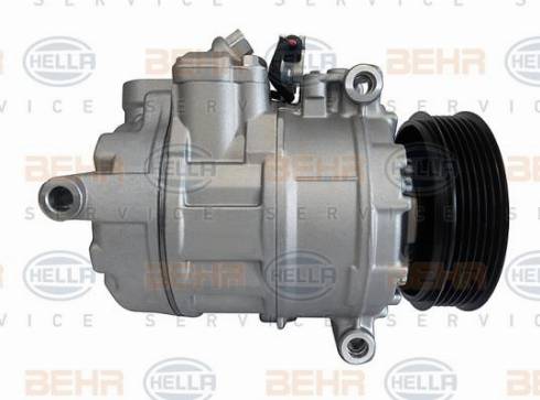 HELLA 8FK 351 105-611 - Compressore, Climatizzatore autozon.pro