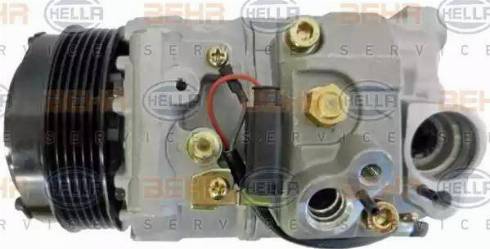 HELLA 8FK 351 105-631 - Compressore, Climatizzatore autozon.pro