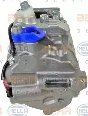 HELLA 8FK 351 105-071 - Compressore, Climatizzatore autozon.pro