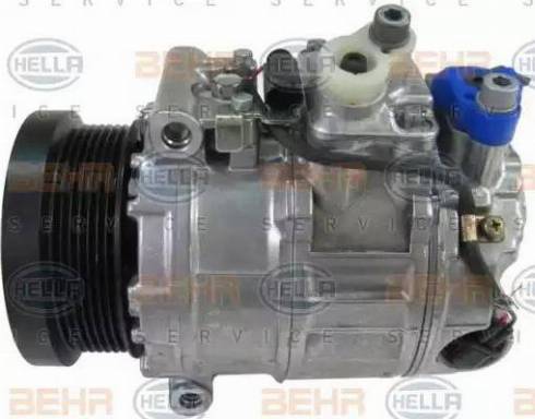 HELLA 8FK 351 105-141 - Compressore, Climatizzatore autozon.pro